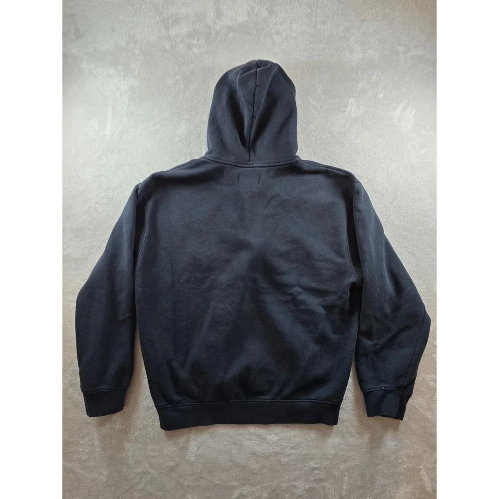 Jordan Air Hoodie‎ Sweatshirt Mens XL Black Full Zip Fleece Nike FJ7771 *Read